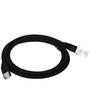 A-LAN Alantec KKU5CZA3 networking cable 3 m Cat5e U/UTP (UTP) Black