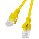 Lanberg PCU5-10CC-0200-Y networking cable 2 m Cat5e U/UTP (UTP) Yellow
