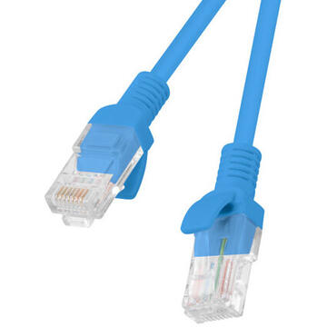 Lanberg PCU6-10CC-0100-B networking cable 1 m Cat6 U/UTP (UTP) Blue