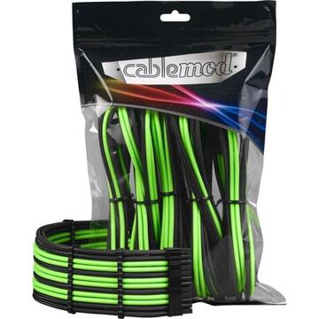 CableMod PRO Extension Kit black/green - ModMesh