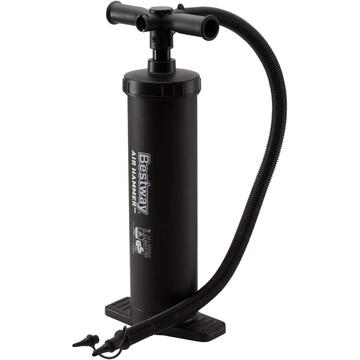 Bestway Double piston pump Air Hammer, 30cm, air pump (black, 0.85 liters)