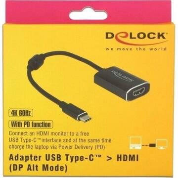 DeLOCK Type-C > HDMI St-Bu 4K 60hz