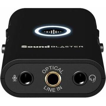 Microfon Creative Labs Creative Sound Blaster G3, sound card (For PlayStation 4, Nintendo Switch, Android, iOS, Microsoft Windows, macOS)