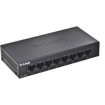 Switch D-Link DGS-108GL, 8 porturi