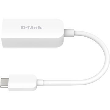Placa de retea D-Link DUB-E250 USB-C adapter