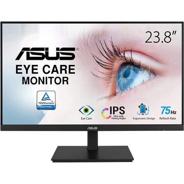 Monitor LED Asus VA24DQSB  1920 x 1080 23.8 inch 75Hz 5ms Negru