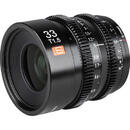 Obiectiv foto DSLR Obiectiv manual Viltrox 33mm T1.5 Cine Super35 pentru Sony E-mount