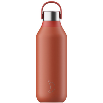 Chillys Water Bottle Serie2  Maple Red  500ml Inox