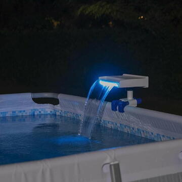 Cascada pentru piscine BESTWAY FlowClear™, 58619, LED