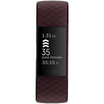 Bratara fitness Fitbit Charge 4 (NFC) Rosewood