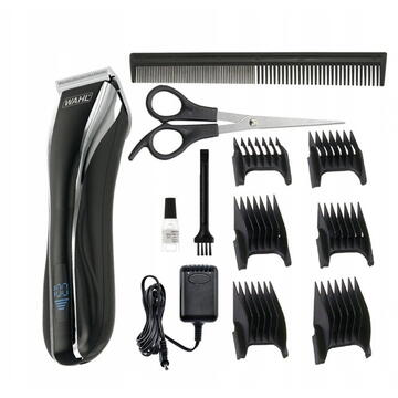 Aparat de tuns Wahl Lithium Pro 1911.0467 Clipper with LCD display, mains and rechargeable