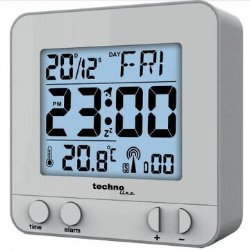 Ceasuri decorative Techno Line Technoline WT 235 alarm clock Digital alarm clock Silver