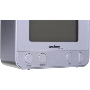 Ceasuri decorative Techno Line Technoline WT 235 alarm clock Digital alarm clock Silver
