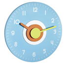 Ceasuri decorative TFA-Dostmann TFA 60.3015.06 Design Wall Clock light blue