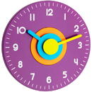 Ceasuri decorative TFA-Dostmann TFA 60.3015.11 Design Wall Clock purple