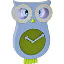 Ceasuri decorative TFA-Dostmann TFA 60.3052.06    blue/green Lucy Kids Pendulum Clock  Owl