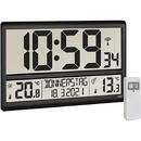 Ceasuri decorative TFA-Dostmann TFA 60.4521.01 XL Radio Clock with Indoor/Outdoor Temperature