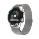 Smartwatch Garett Electronics Gentleman 1.3" Argintiu