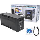 UPS SilverCloud SafePC 650AVR putere 360W  ecran LCD software monitorizare PC