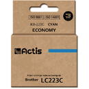 Actis KB-223C ink for Brother printer; Brother LC223C replacement; Standard; 10 ml; cyan