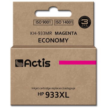 Actis KH-933MR ink for HP printer; HP 933XL CN055AE replacement; Standard; 13 ml; magenta