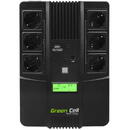 UPS Green Cell 360W 600VA AiO line-interactive USB RJ45 LCD display 6 Prize Schuko