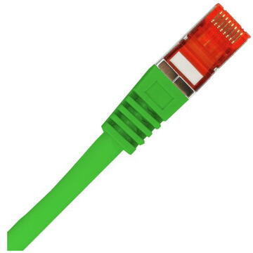 A-LAN Cablu patch-cord U/UTP PVC, 5 m, Verde