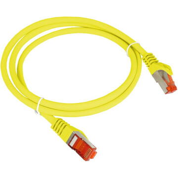 A-LAN Alantec KKS6ZOL0.25 Patch-cord F/UTP cat.6 PVC 0.25m yellow
