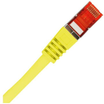 A-LAN Alantec KKS6ZOL0.25 Patch-cord F/UTP cat.6 PVC 0.25m yellow