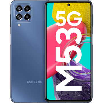 Smartphone Samsung Galaxy M53 128GB 6GB RAM 5G Dual SIM Blue