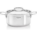 De Buyer Affinity Saucepot Stainless Steel with lid 24 cm