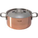 De Buyer Prima Matera Saucepot copper/steel 28 cm induction