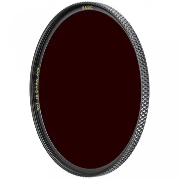 B+W Filter IR Dark Red 695 Basic 52mm