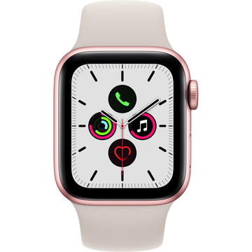 Smartwatch Apple Watch SE (2020) GPS+Cellular 40mm Gold Aluminium Case with Sport Band - Starlight