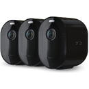 Camera de supraveghere Arlo Pro4 Spotlight, surveillance camera (black, set of 3)