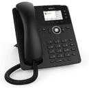 snom D717, VoIP phone (black)
