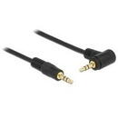 Accesorii Audio Hi-Fi Delock cable Audio 3.5mm male/male angled black 1.0m