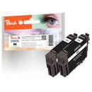 Peach ink double pack black PI200-837 (compatible with Epson 502XL)