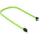 Sharkoon SATA III Angled Cable green - 45 cm
