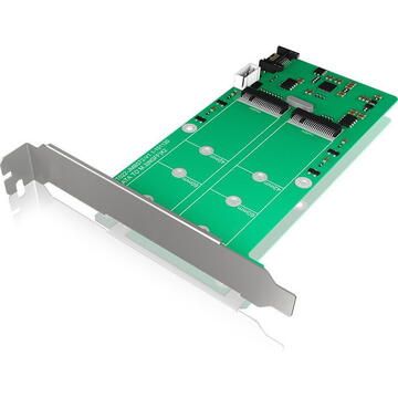 Icy Box ICY IB-CVB513 - 2x SATA to SATA converter card