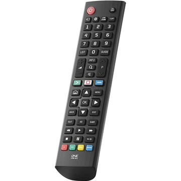 Telecomanda One for all LG TV replacement remote control,Negru, Distanta maxima operare 30 m