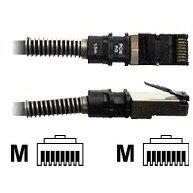 Patchsee RJ45 CAT.6a FTP black 1,5m