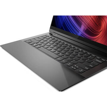 Notebook Ultrabook Lenovo 14'' Yoga 9 14ITL5, UHD IPS Touch, Procesor Intel® Core™ i7-1185G7 (12M Cache, up to 4.80 GHz, with IPU), 16GB DDR4X, 1TB SSD, Intel Iris Xe, Win 10 Home, Shadow Black