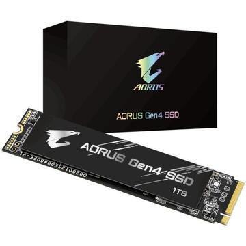 SSD Gigabyte AORUS 1TB, PCI Express 4.0 x4, M.2 2280