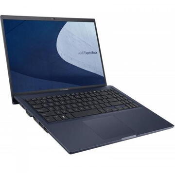Notebook Asus ExpertBook B B1500CEAE-BQ1275R 15.6" FHD Intel Core i7-1165G7 16GB 512GB SSD Intel Iris Xe Graphics Windows 10 Pro Star Black