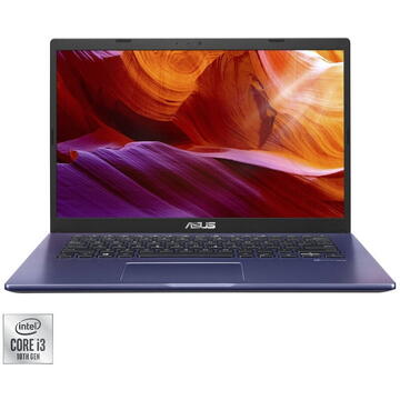 Notebook Asus X409FA 14" FHD Intel® Core™ i3-10110U 8GB 256GB SSD Intel® HD Graphics 520 No OS Peacock Blue