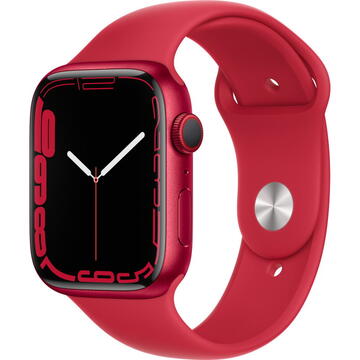Smartwatch Apple Watch Series 7 GPS + Cellular 45mm Red Aluminium Case with Sport Band - Red