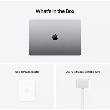 Notebook MacBook Pro 16 16.2" Liquid Retina XDR Apple M1 Max Deca Core 32GB 512GB SSD Apple M1 Max 32 Core Graphics MacOS Monterey Space Grey