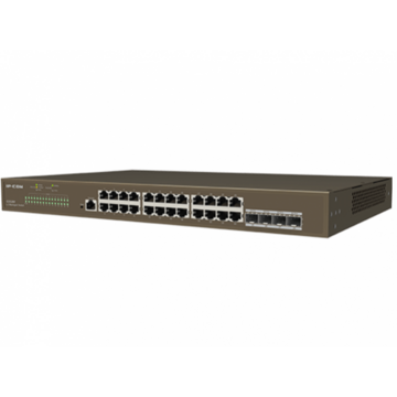 Switch IP-COM G3328F, 24 porturi