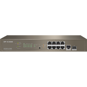 Switch IP-COM G5310P-8-150W 10 port